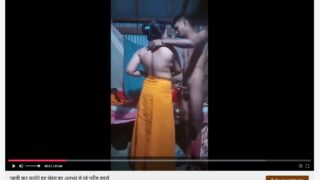 पहली बार शर्माते हुए सेक्स का अनुभव ले रहे गरीब लवर्स